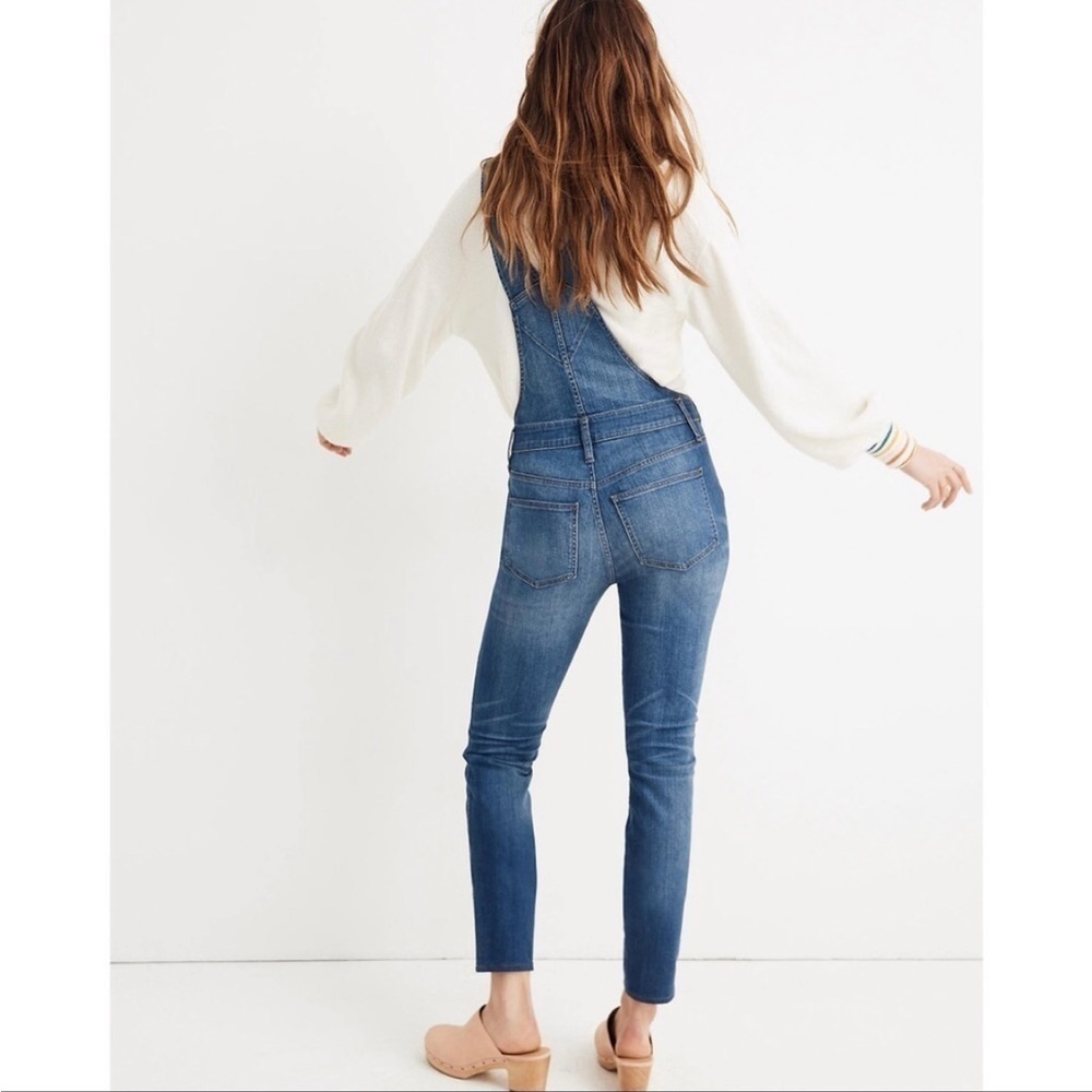 Madewell Skinny Overalls in Jansing Wash - Picture 4 of 6